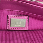 Fendi Handbag Leather Pink Silver 2-Way — view 5