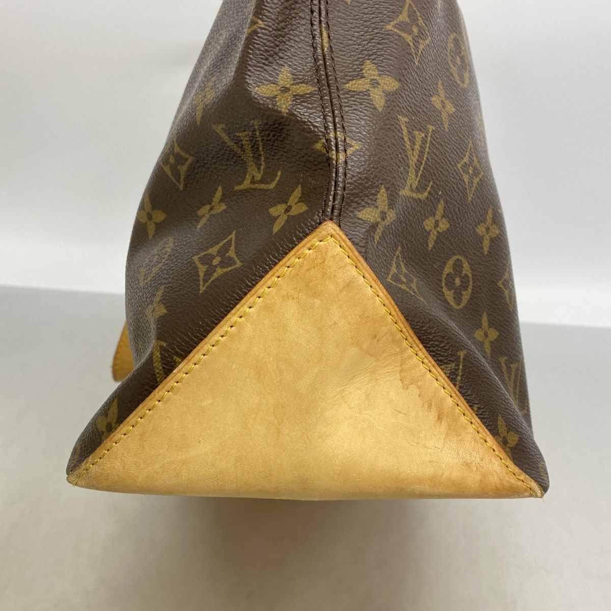 Louis Vuitton Tote Monogram Cabas Mezzo Brown — view 8