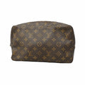 Louis Vuitton Pouch Monogram Trousse Toilet 28 Brown