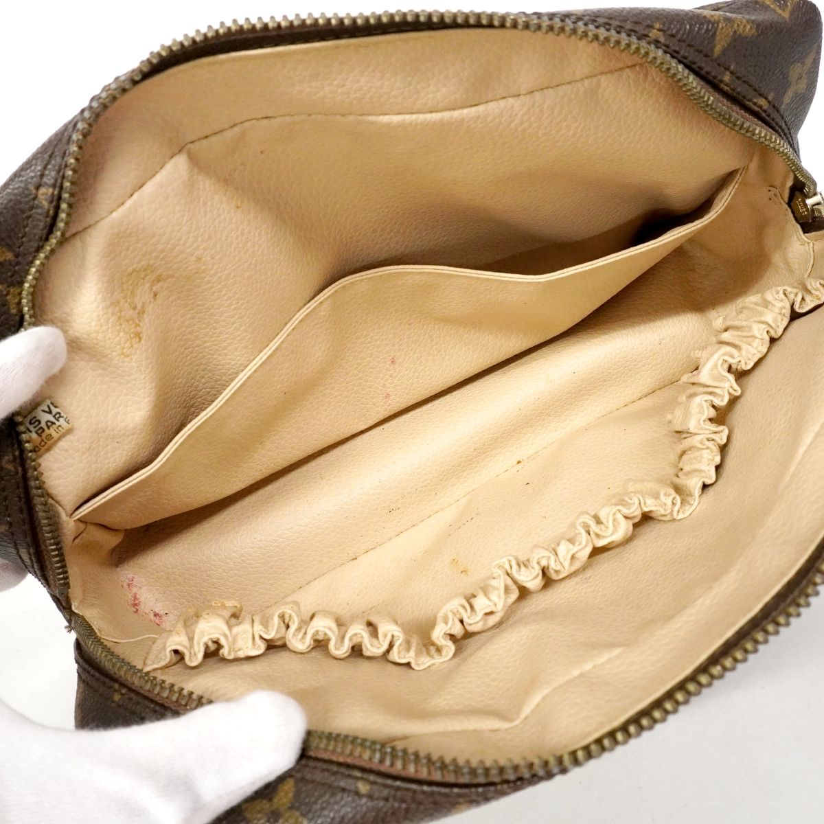 Louis Vuitton Pouch Monogram Trousse Toilet 28 Brown — view 4