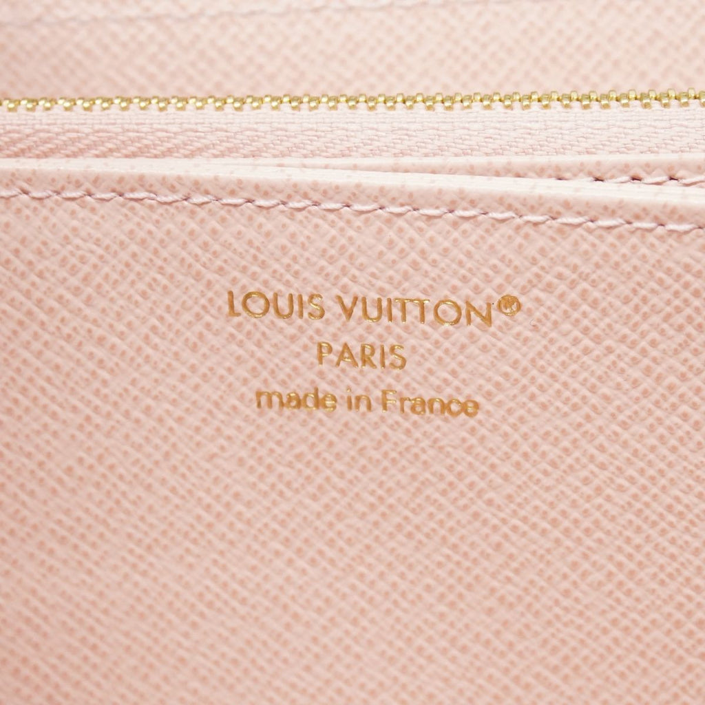 Louis Vuitton Wallet Monogram Zippy Rose Velours — view 5