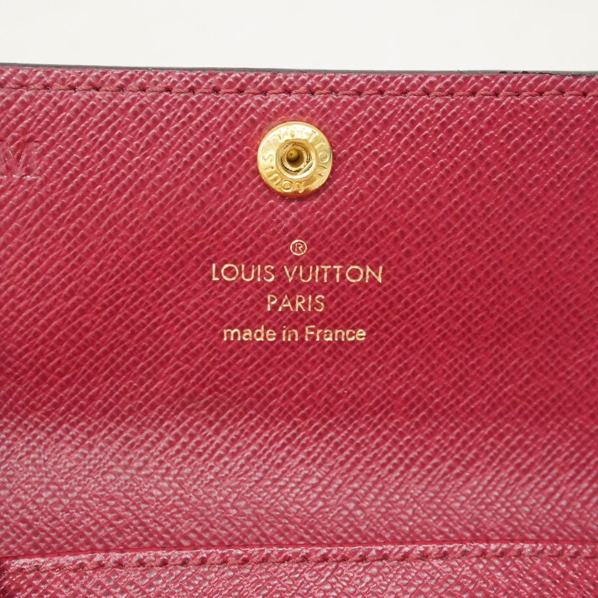 Louis Vuitton Key Case Monogram Multicles 6 Fuchsia Key Holder — view 5