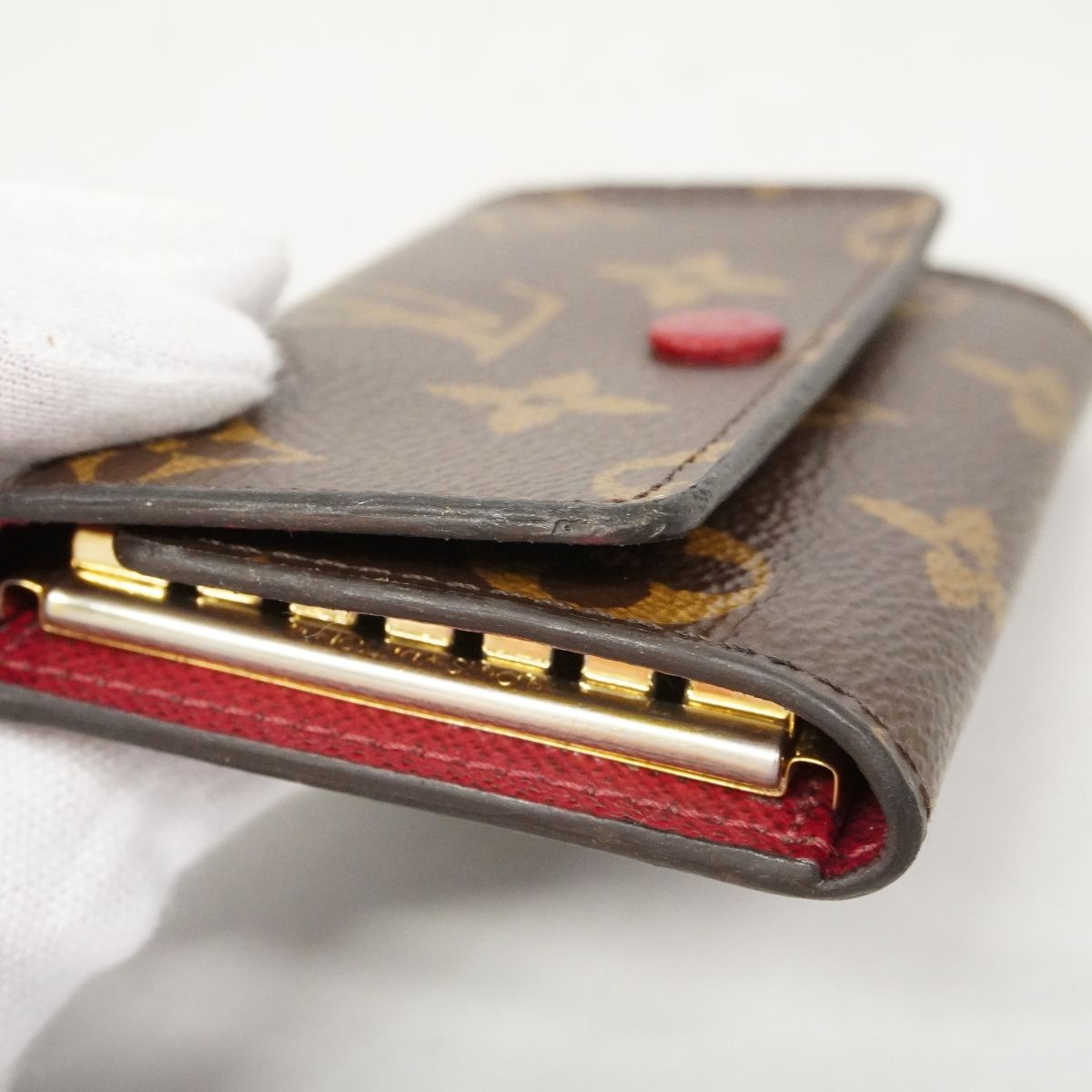 Louis Vuitton Key Case Monogram Multicles 6 Fuchsia Key Holder — view 8