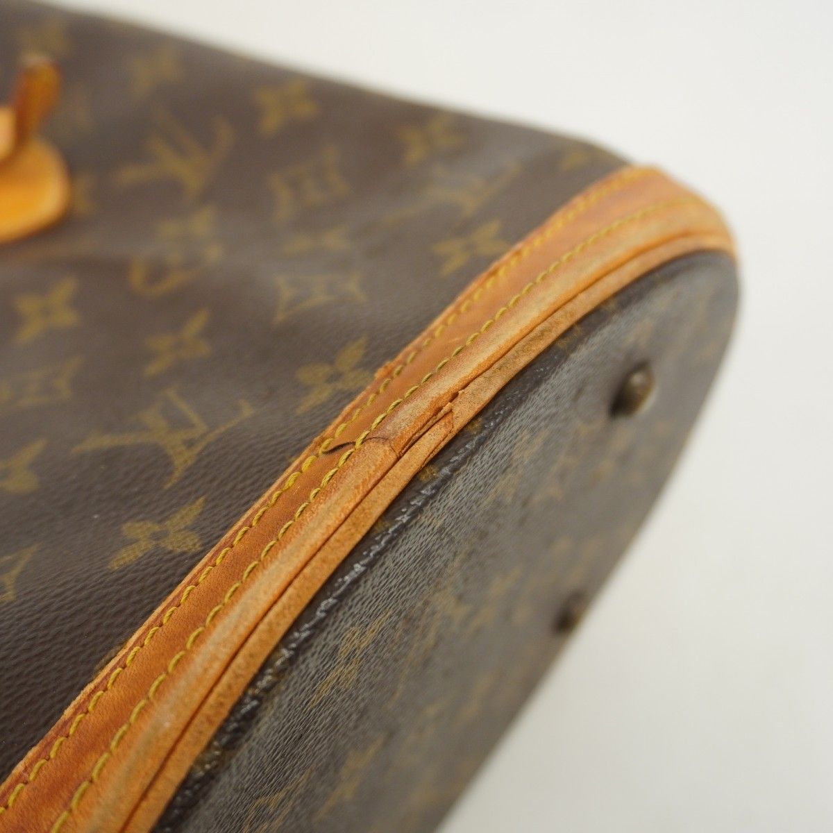 Louis Vuitton Tote Monogram Bucket PM Brown — view 7