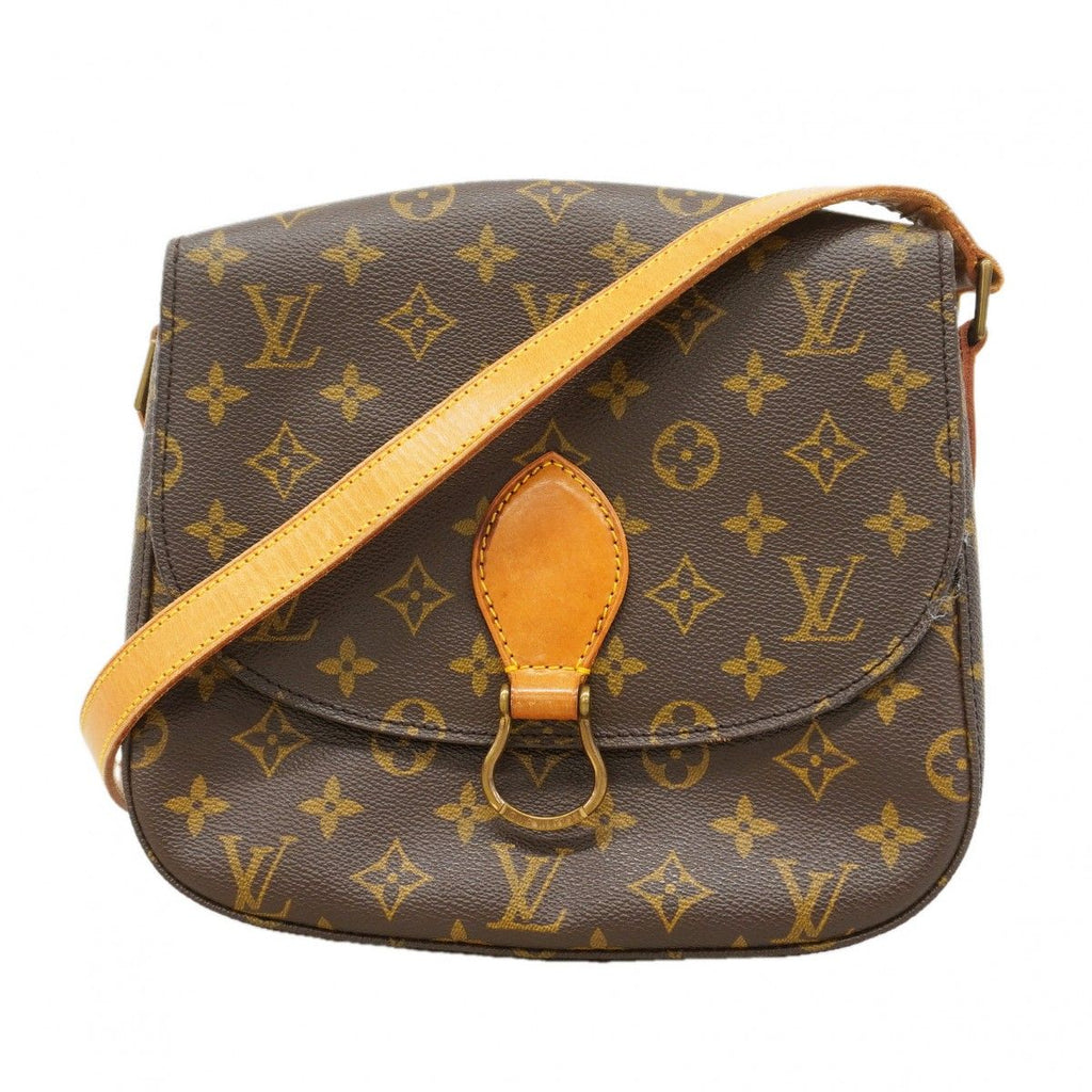 Louis Vuitton Shoulder Bag Monogram Saint Cloud GM Brown
