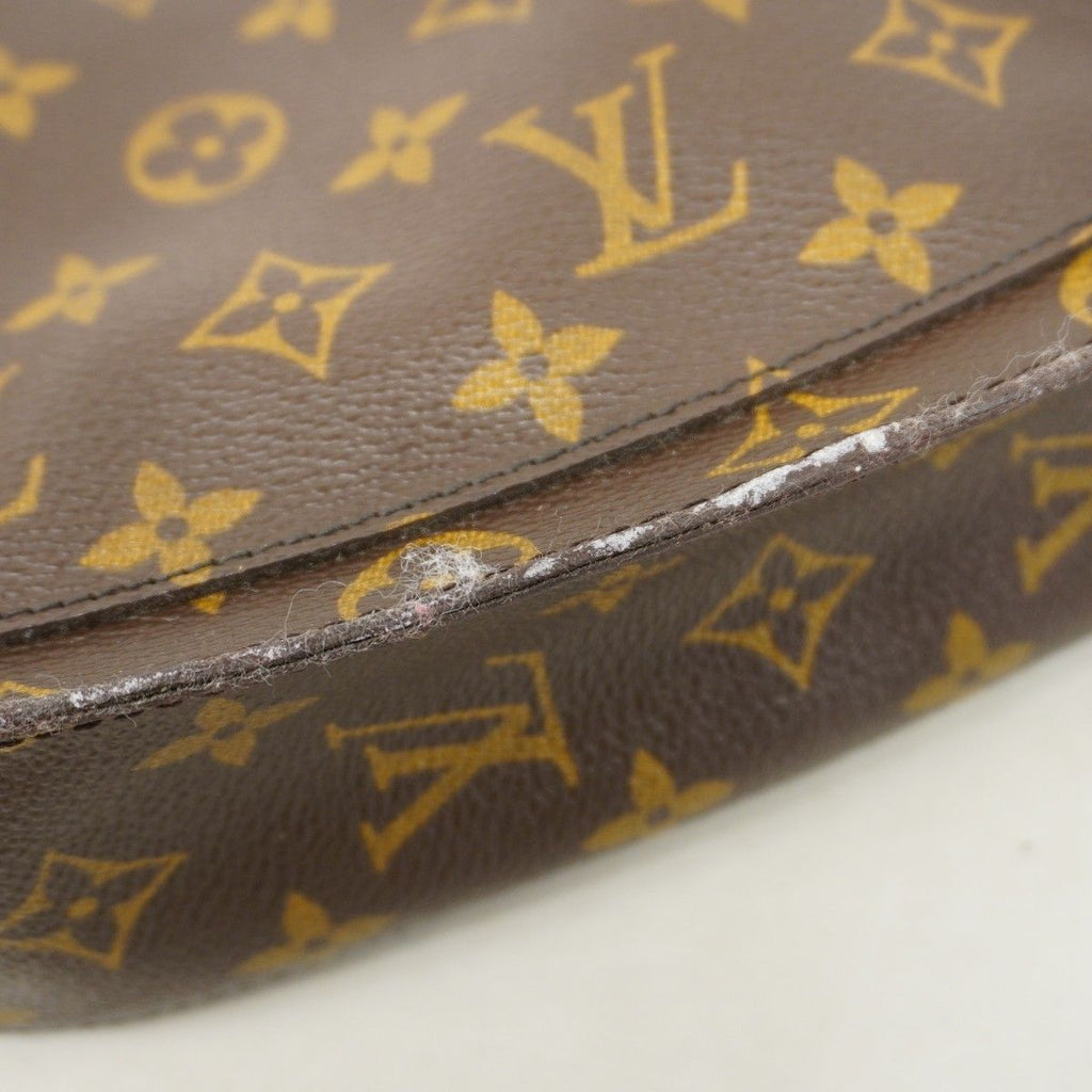 Louis Vuitton Shoulder Bag Monogram Saint Cloud GM Brown — view 7