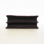 Dior Handbag Diorama Velvet Black Bordeaux Orange Silver 2-Way — view 3