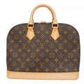 Louis Vuitton Handbag Monogram Alma Brown