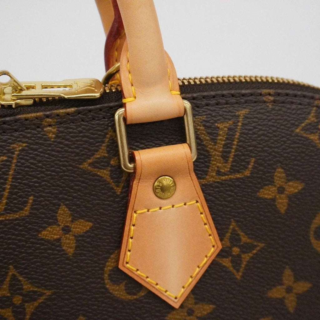 Louis Vuitton Handbag Monogram Alma Brown — view 8