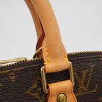 Louis Vuitton Handbag Monogram Alma Brown — view 9