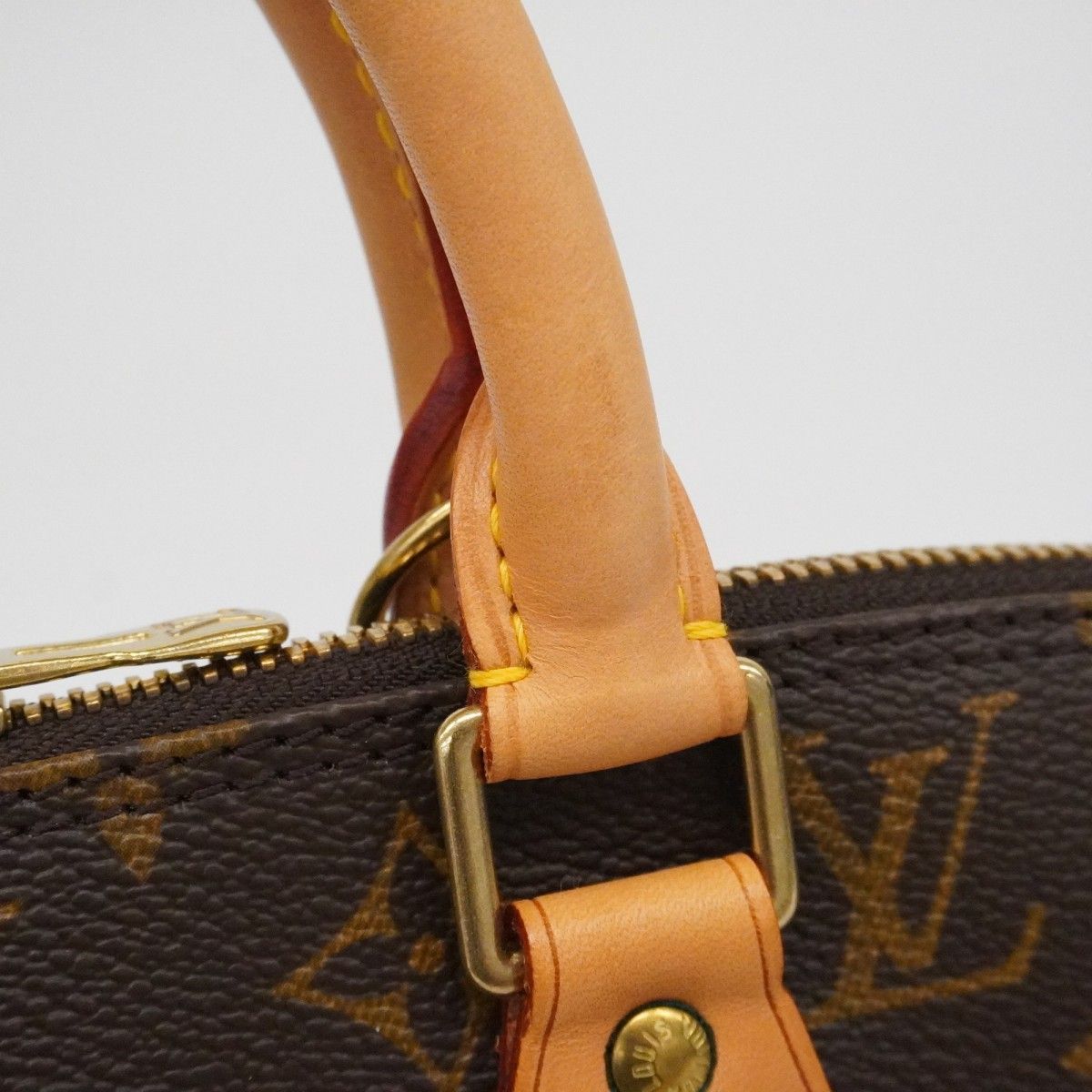 Louis Vuitton Handbag Monogram Alma Brown — view 9