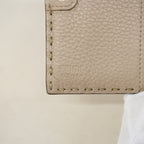 Fendi Trifold Walleteria Sell Leather Gray Ju Silver Wallet — view 4