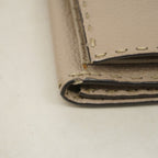 Fendi Trifold Walleteria Sell Leather Gray Ju Silver Wallet — view 5