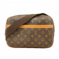 Louis Vuitton Shoulder Bag Monogram Reporter PM Brown