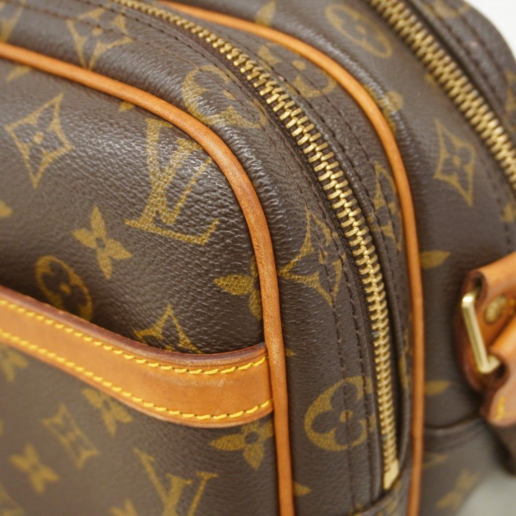 Louis Vuitton Shoulder Bag Monogram Reporter PM Brown — view 6