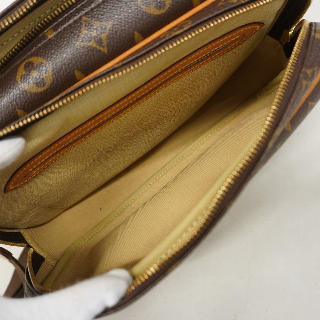 Louis Vuitton Shoulder Bag Monogram Reporter PM Brown — view 4