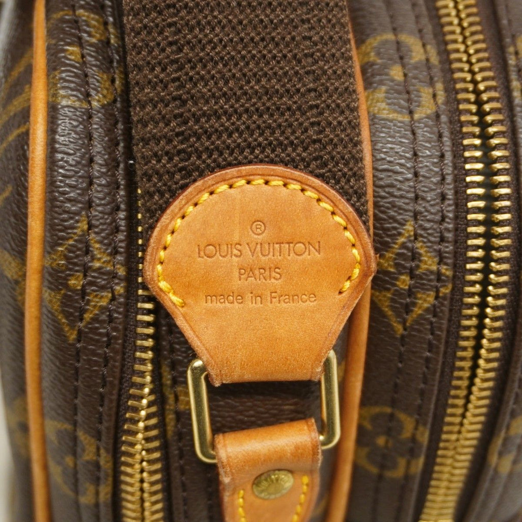 Louis Vuitton Shoulder Bag Monogram Reporter PM Brown — view 5