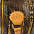 Louis Vuitton Shoulder Bag Monogram Reporter PM Brown — view 5