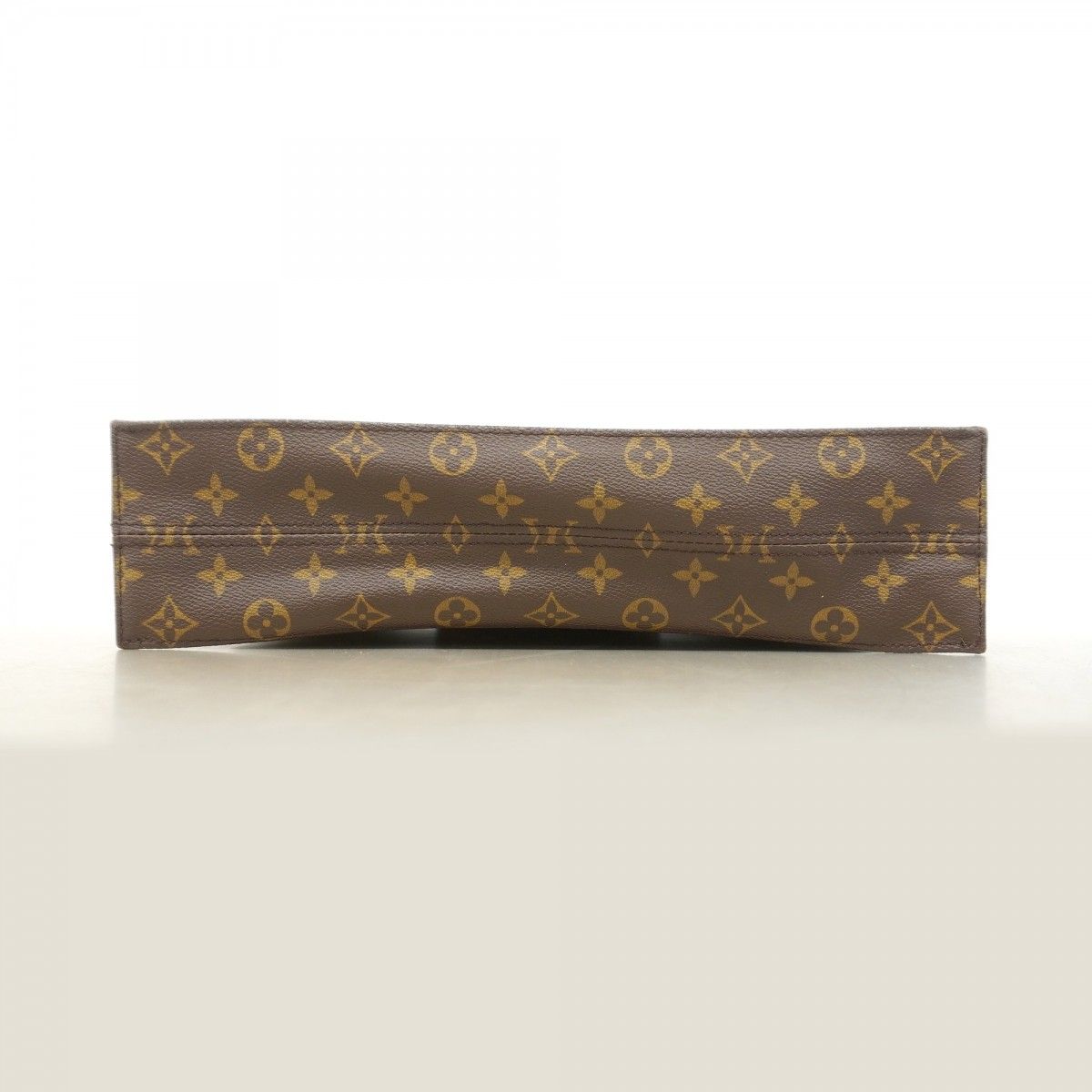 Louis Vuitton Tote Monogram Sac Plat Brown — view 3