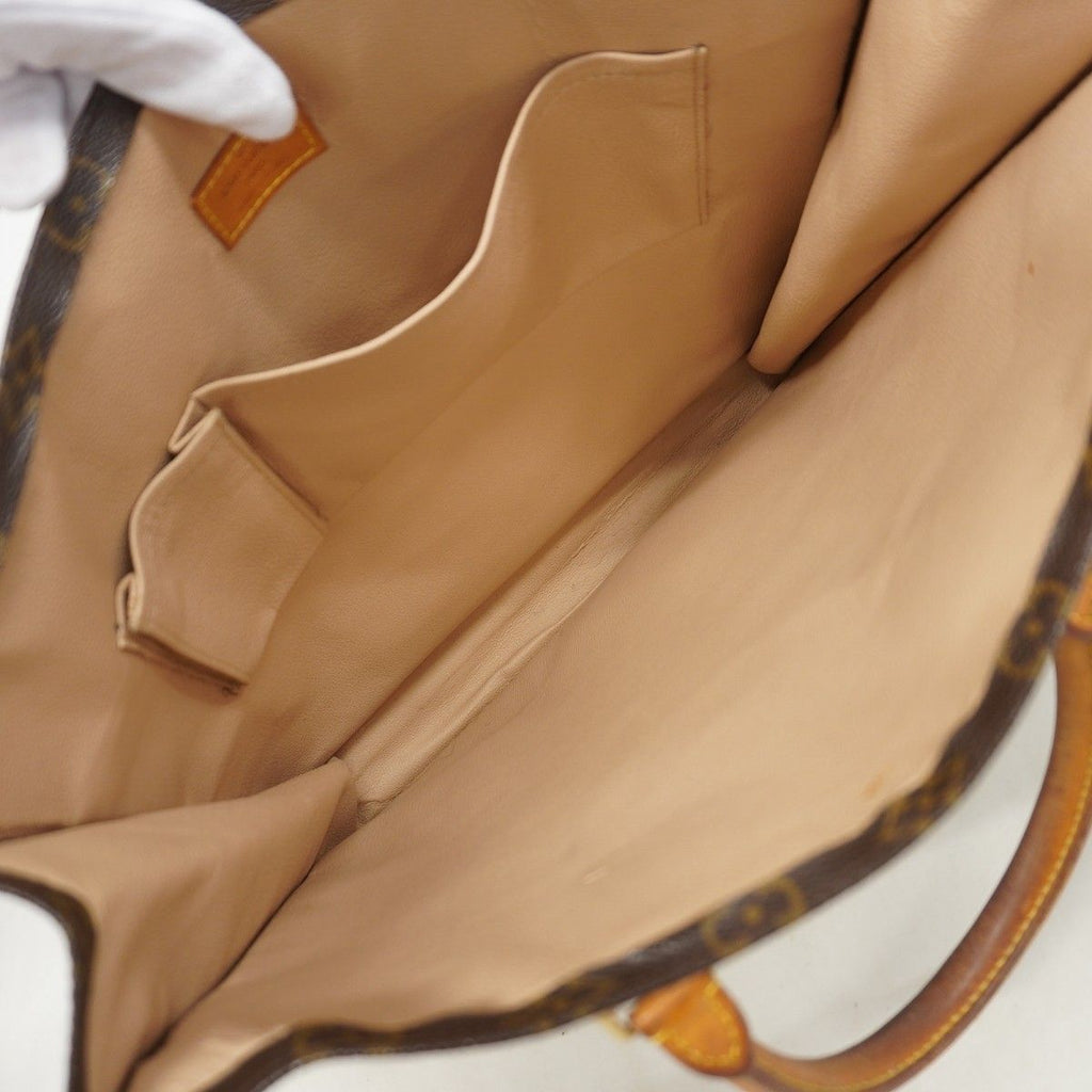 Louis Vuitton Tote Monogram Sac Plat Brown — view 4