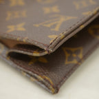 Louis Vuitton Tote Monogram Sac Plat Brown — view 7