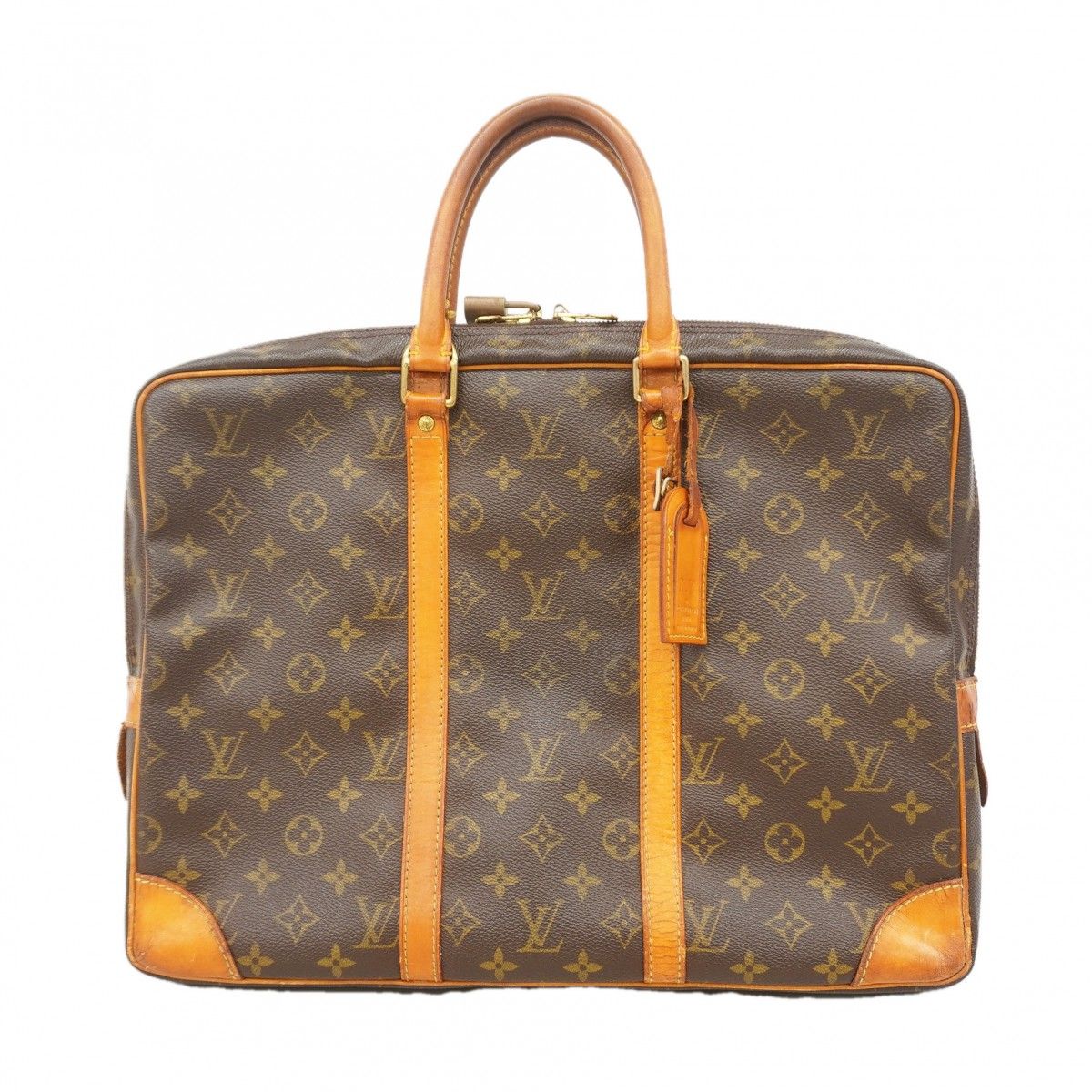 Louis Vuitton Business Bag Monogram Porte Documents Voyage Brown