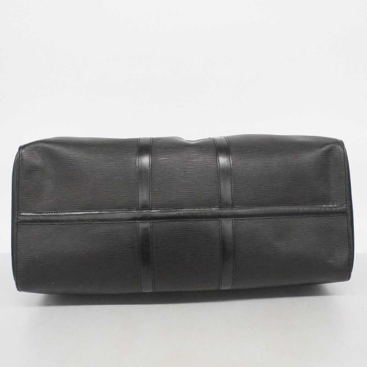 Louis Vuitton Boston Bag Epi Keepall 55 Noir — view 3