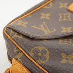 Louis Vuitton Shoulder Bag Monogram Jeune Fille Brown — view 9