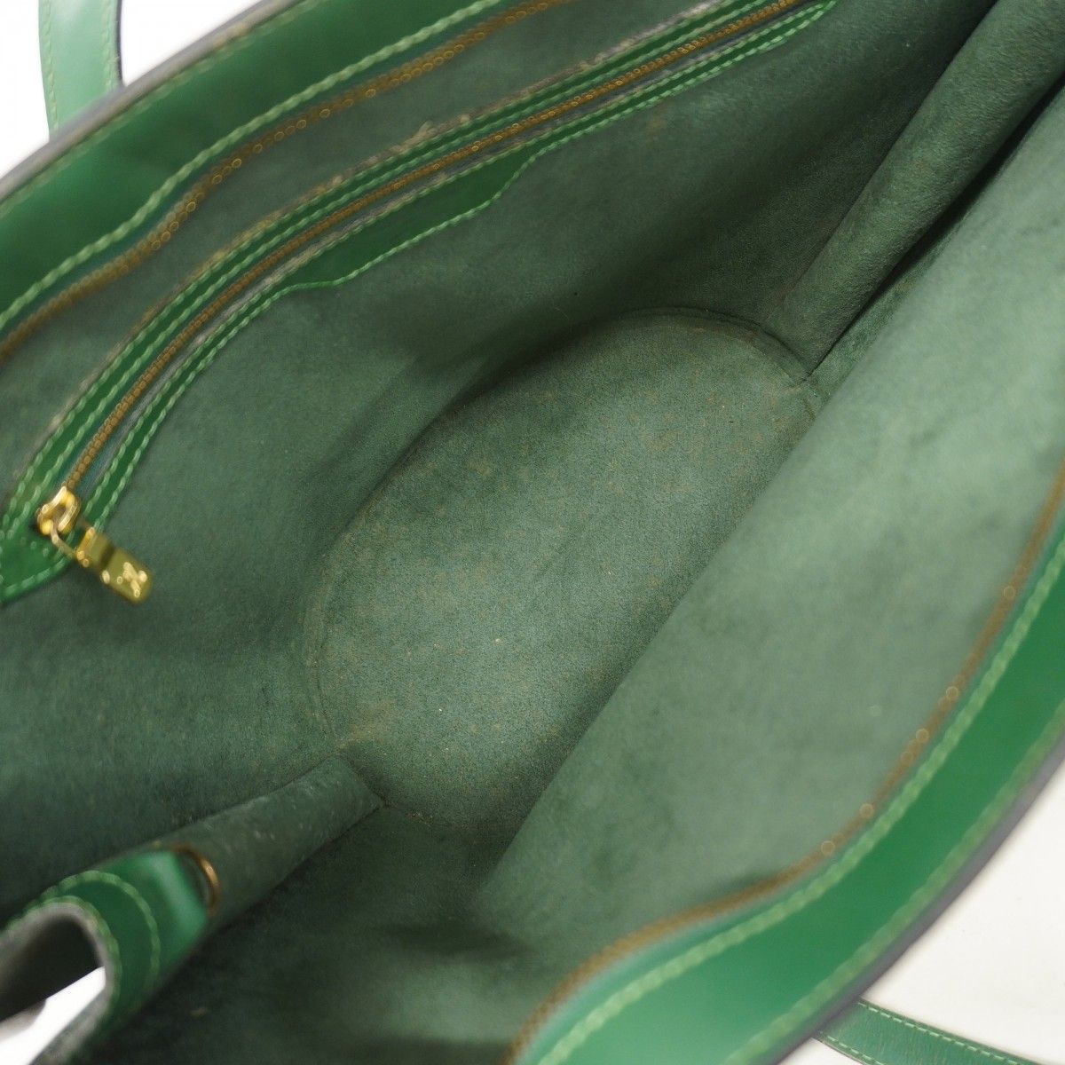 Louis Vuitton Shoulder Bag Epi Saint Jacques Shopping Borneo Green — view 4