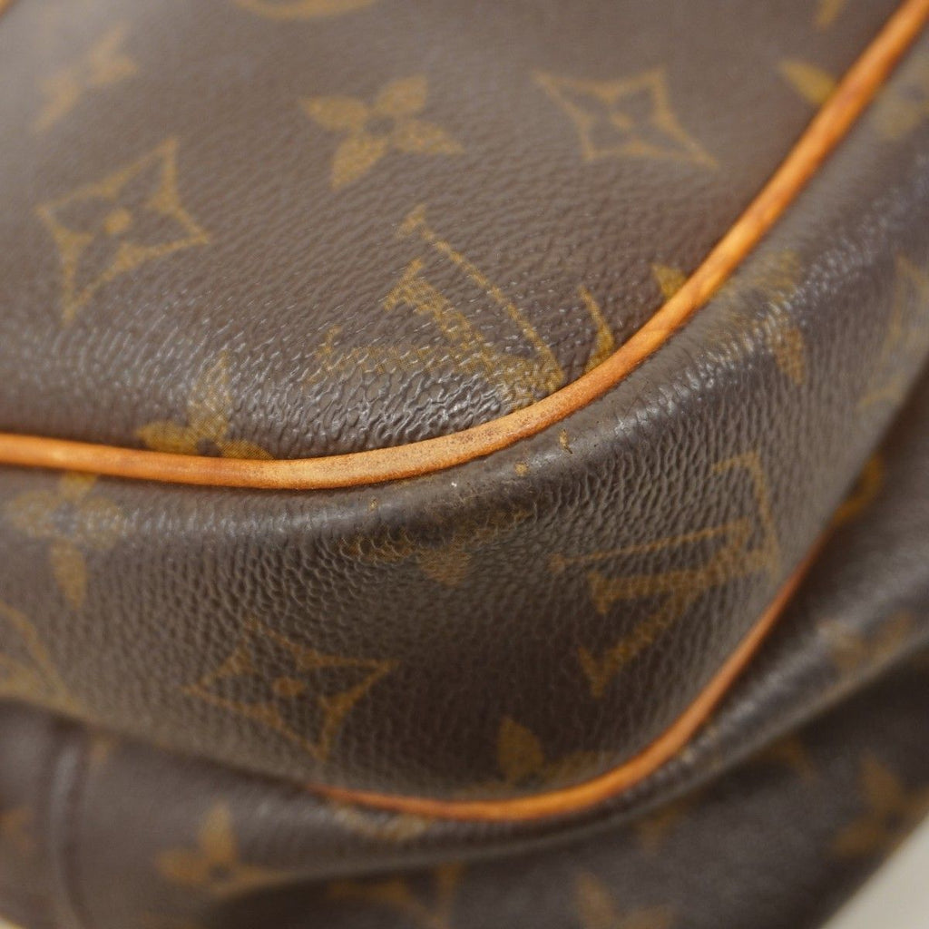 Louis Vuitton Shoulder Bag Monogram Reporter PM Brown — view 7