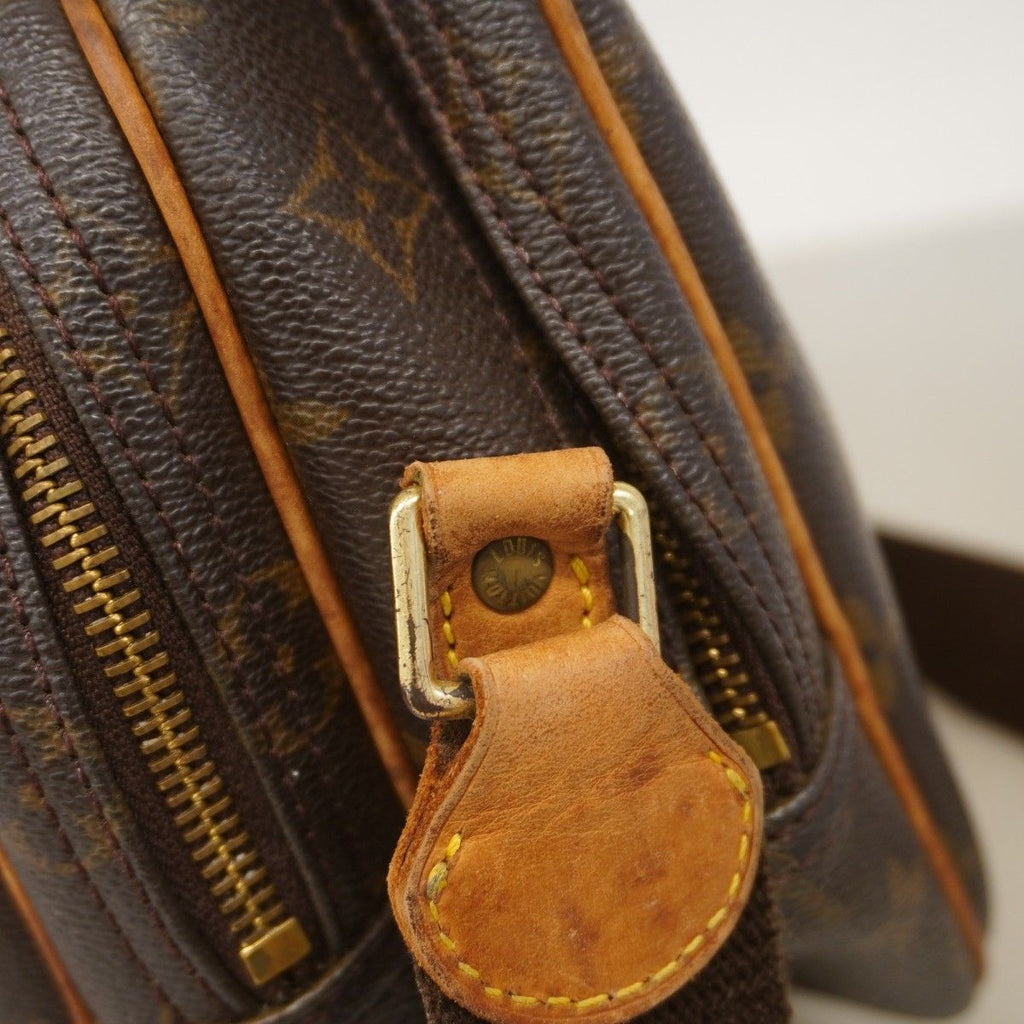 Louis Vuitton Shoulder Bag Monogram Reporter PM Brown — view 8
