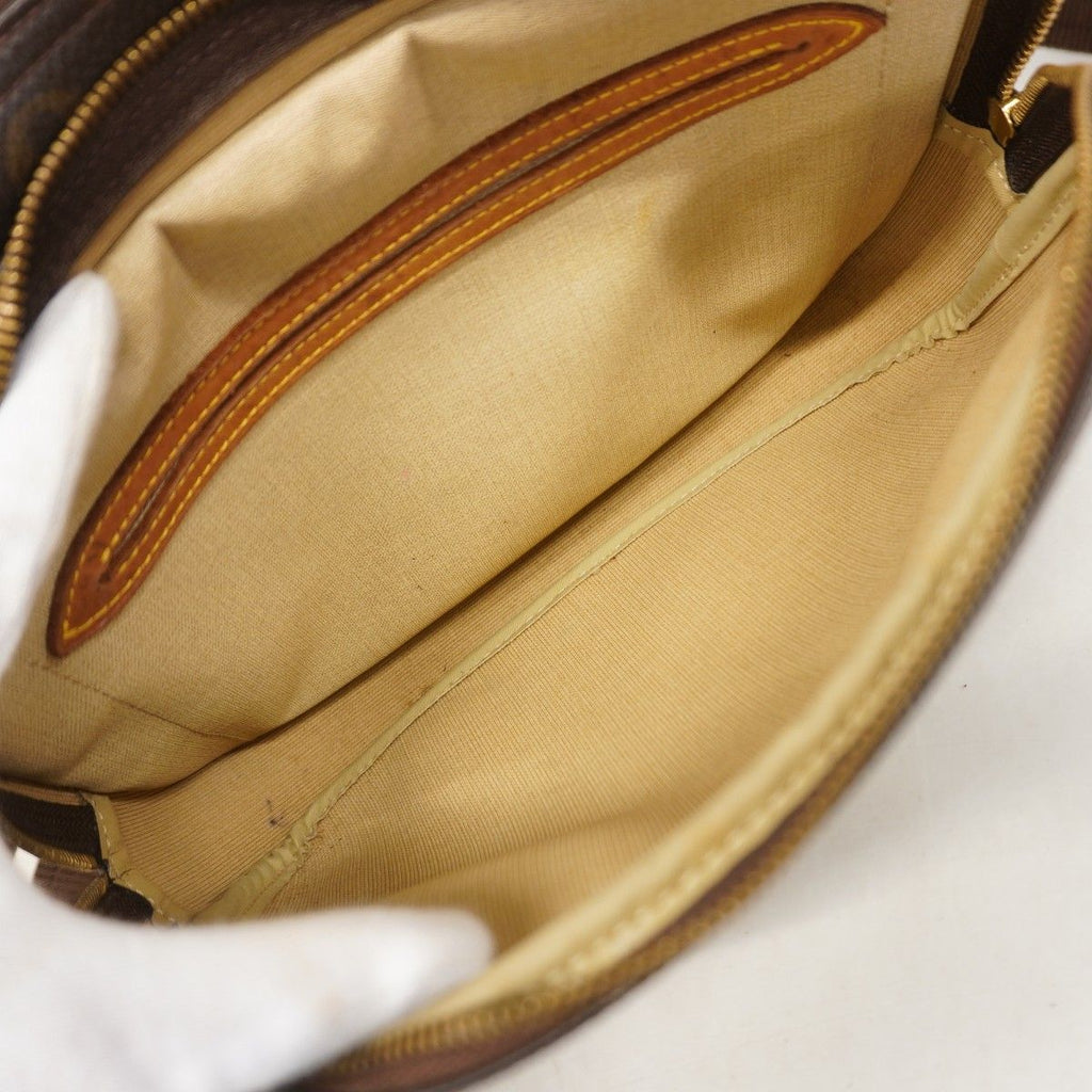 Louis Vuitton Shoulder Bag Monogram Reporter PM Brown — view 4