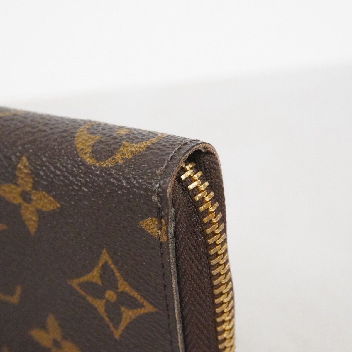 Louis Vuitton Wallet Monogram Portefeuille Clemence Brown Rose Velours — view 7