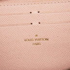 Louis Vuitton Wallet Monogram Portefeuille Clemence Brown Rose Velours — view 4
