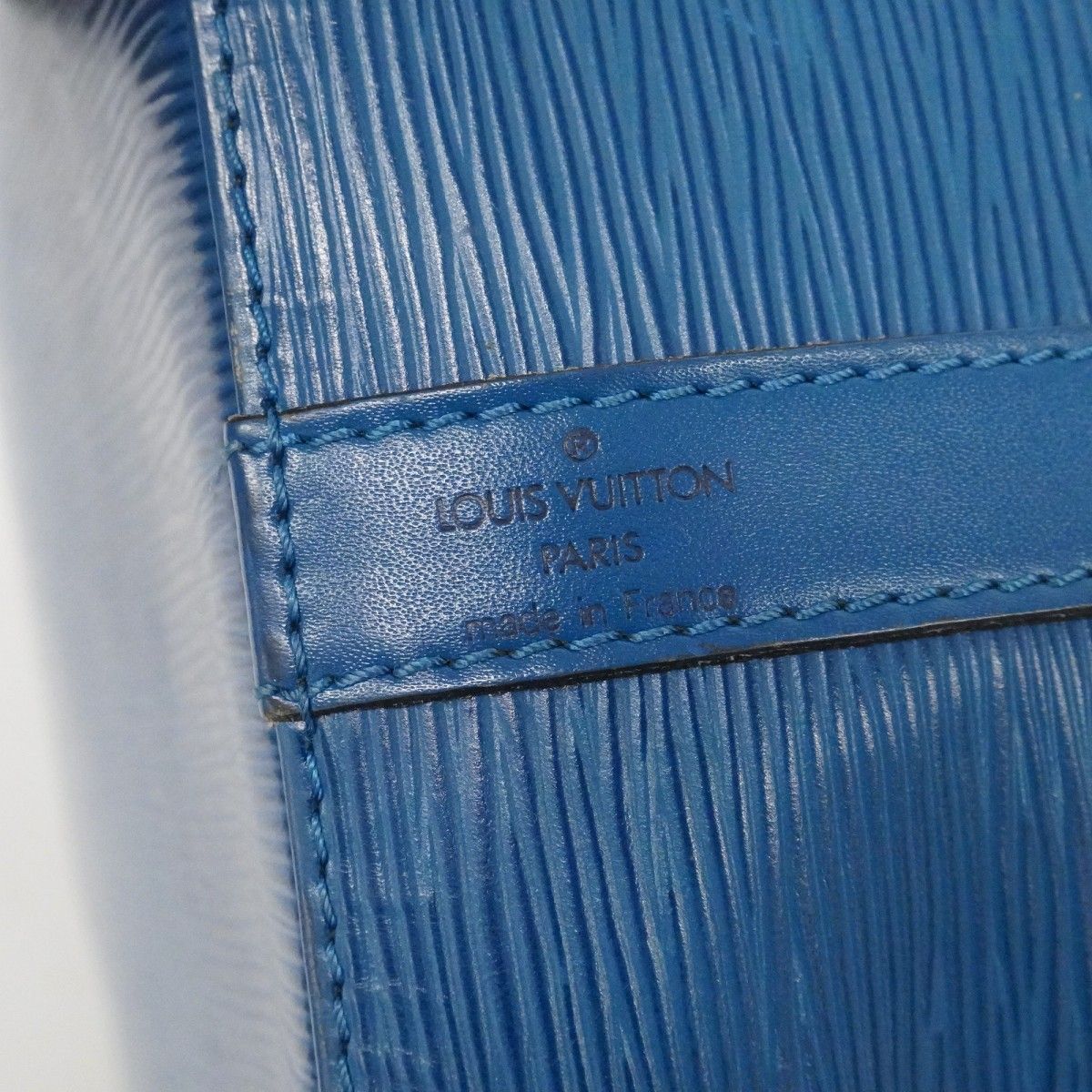 Louis Vuitton Shoulder Bag Epi Petit Noe Toledo Blue — view 5
