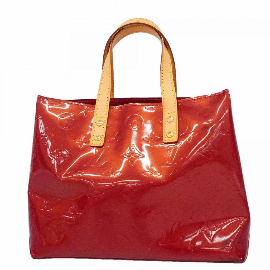 Louis Vuitton Handbag Vernis Reed PM Pomme D'amour