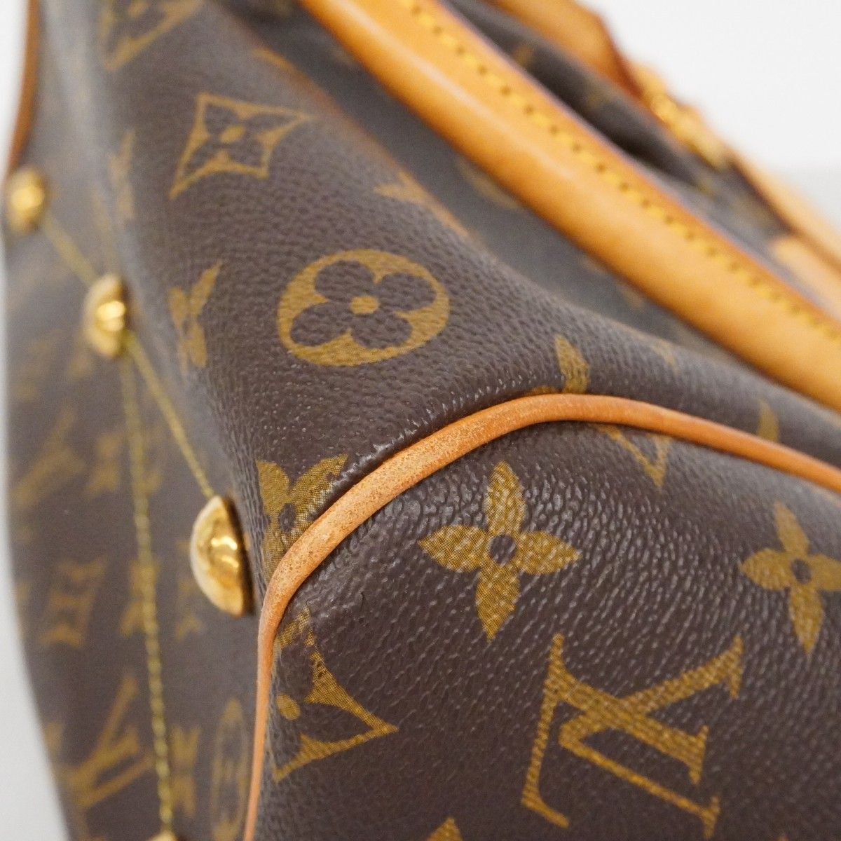 Louis Vuitton Handbag Monogram Tivoli PM Brown — view 6