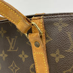 Louis Vuitton Tote Monogram Sac Shopping Brown — view 8