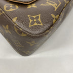 Louis Vuitton Shoulder Bag Monogram Mini Looping Brown — view 6