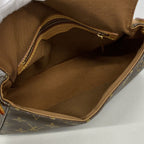 Louis Vuitton Shoulder Bag Monogram Mini Looping Brown — view 4
