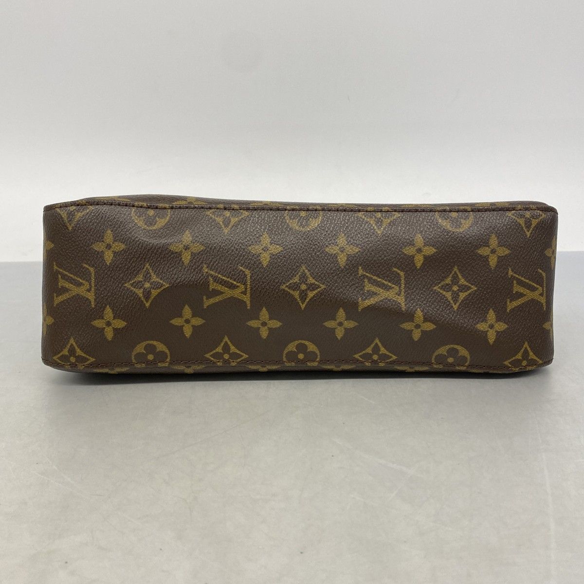 Louis Vuitton Shoulder Bag Monogram Mini Looping Brown — view 3