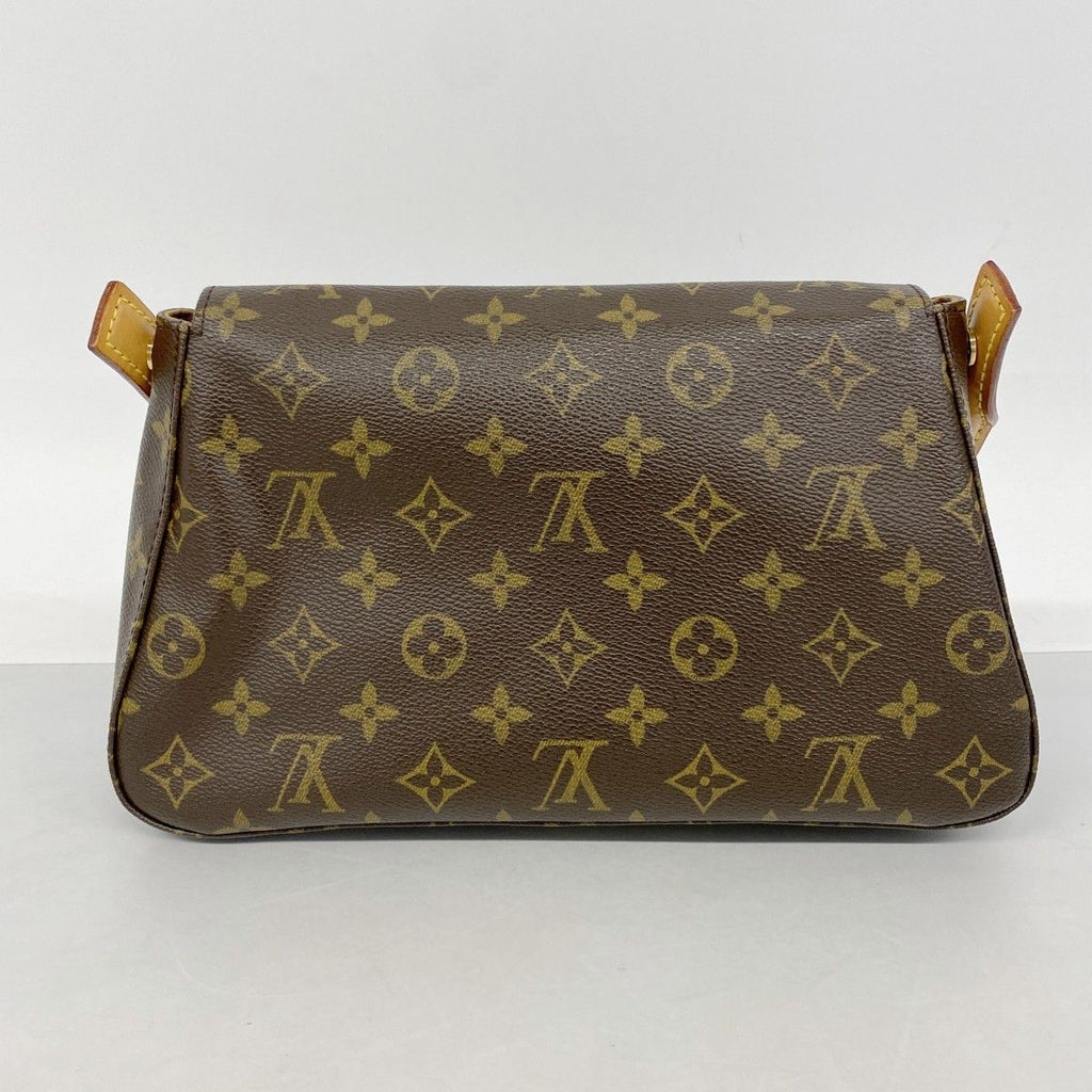 Louis Vuitton Shoulder Bag Monogram Mini Looping Brown — view 9