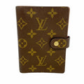 Louis Vuitton Notebook Cover Monogram Agenda PM Brown