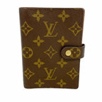 Louis Vuitton Notebook Cover Monogram Agenda PM Brown