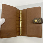 Louis Vuitton Notebook Cover Monogram Agenda PM Brown — view 3