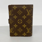 Louis Vuitton Notebook Cover Monogram Agenda PM Brown — view 7