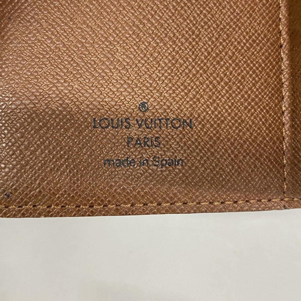 Louis Vuitton Notebook Cover Monogram Agenda PM Brown — view 4