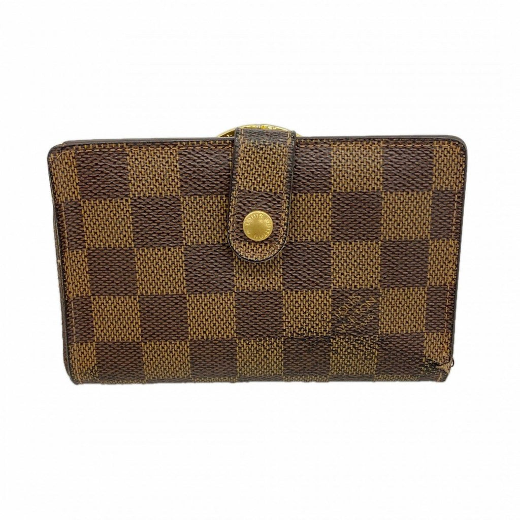 Louis Vuitton Wallet Damier Porte-Monnaie Vier Viennois Ebene