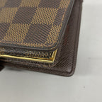 Louis Vuitton Wallet Damier Porte-Monnaie Vier Viennois Ebene — view 6