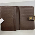 Louis Vuitton Wallet Damier Porte-Monnaie Vier Viennois Ebene — view 3